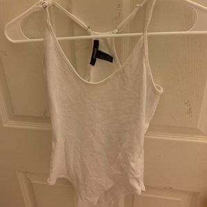 Forever 21 White Bodysuit